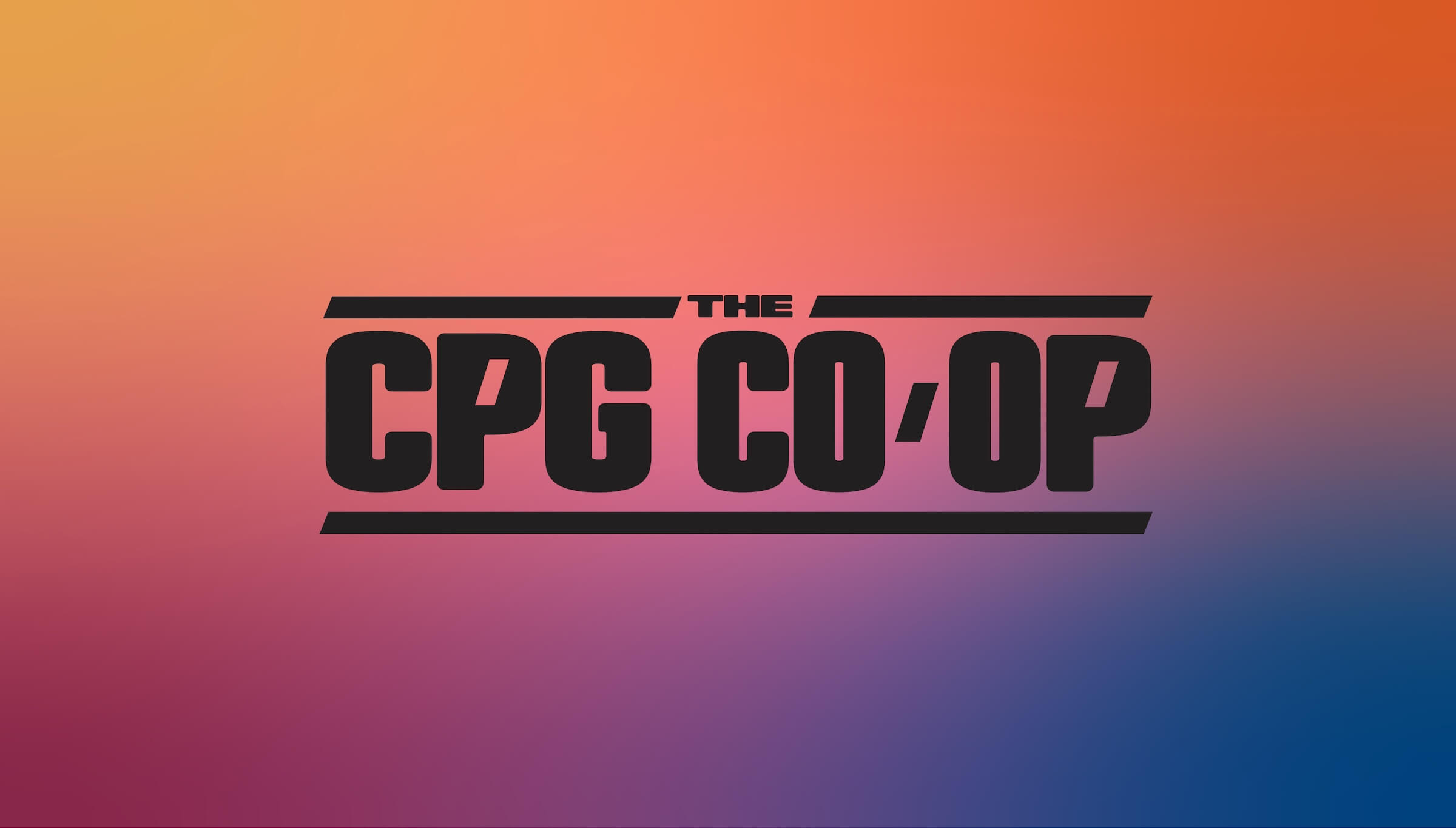 The CPG Co-Op