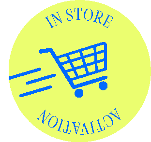in store activation badge